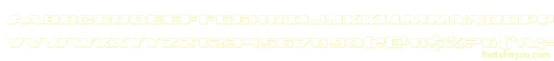 dassault3d-Schriftart – Gelbe Schriften