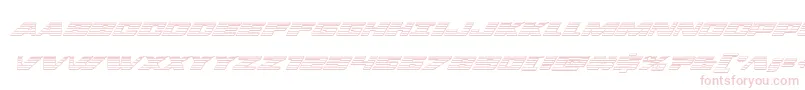 dassaultchromeital Font – Pink Fonts on White Background