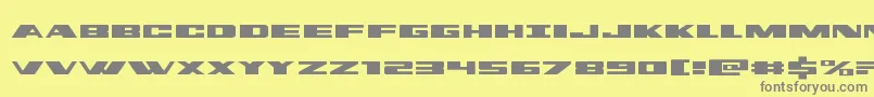 Шрифт dassaultexpand – серые шрифты на жёлтом фоне