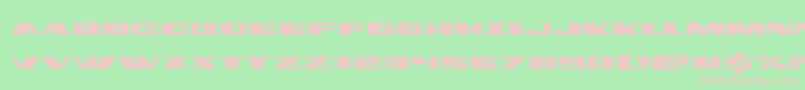 dassaultexpand Font – Pink Fonts on Green Background