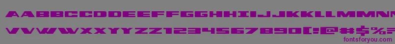 Шрифт dassaultexpand – фиолетовые шрифты на сером фоне