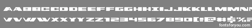 dassaultexpand Font – White Fonts on Gray Background