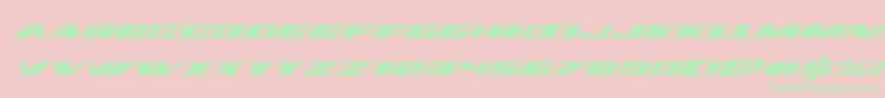 dassaultexpandital Font – Green Fonts on Pink Background