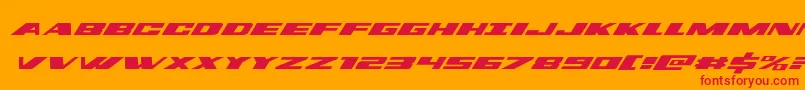 fuente dassaultexpandital – Fuentes Rojas Sobre Fondo Naranja