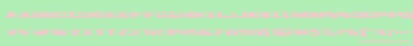dassaulthalf Font – Pink Fonts on Green Background