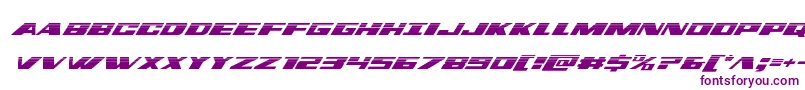 dassaulthalfital-fontti – violetit fontit valkoisella taustalla