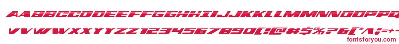 Шрифт dassaulthalfital – красные шрифты
