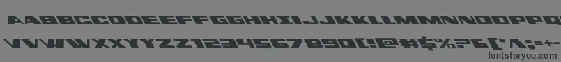 dassaultleft Font – Black Fonts on Gray Background