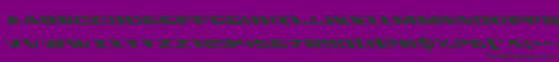 Шрифт dassaultleft – чёрные шрифты на фиолетовом фоне