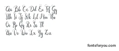 Czcionka Dastan Script