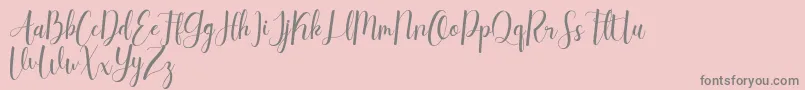 daydream dafont free-Schriftart – Graue Schriften auf rosa Hintergrund