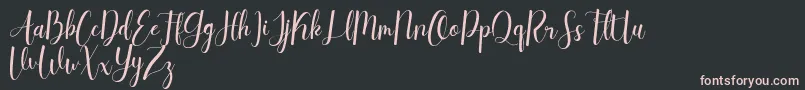 daydream dafont free Font – Pink Fonts on Black Background