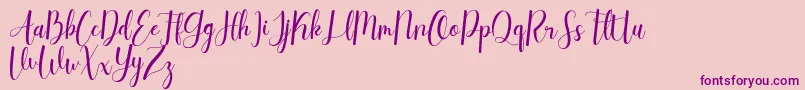 daydream dafont free Font – Purple Fonts on Pink Background