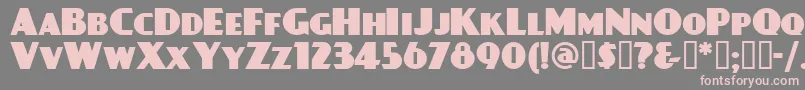 DAYPBL   Font – Pink Fonts on Gray Background