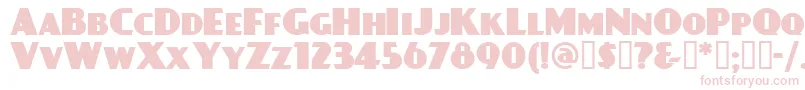 DAYPBL   Font – Pink Fonts on White Background