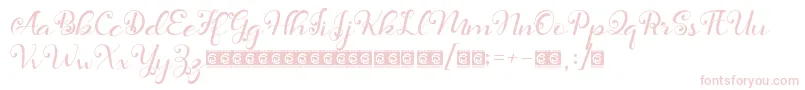 Daysha PersonalUse Font – Pink Fonts