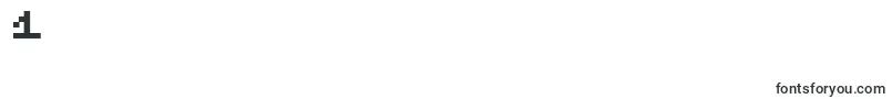 フォントLilliputSteps – フォント数字1