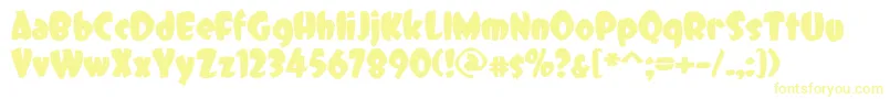 DCC   Dreamer-fontti – keltaiset fontit