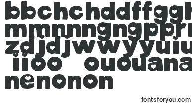 DjbCutoutsHearts font – creole Fonts