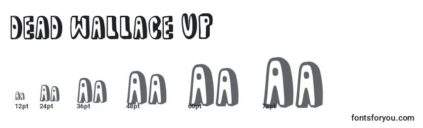 Dead wallace UP Font Sizes