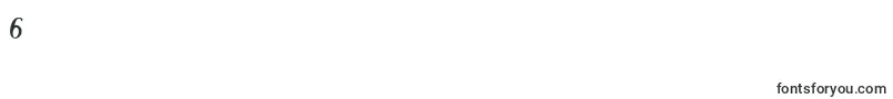 Deadhead Script Font – Fonts for Digit 6