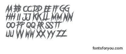 DEADLY KILLERS Font