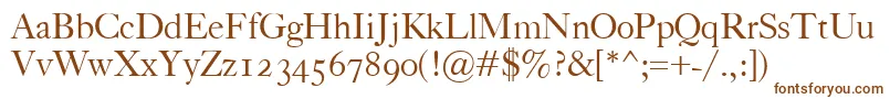 CaslonClassico Font – Brown Fonts