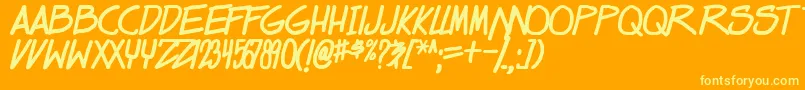 More about dealspinner tbs bold Font dealspinner tbs bold Font – Yellow Fonts on Orange Background