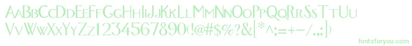 GavotteMedium Font – Green Fonts