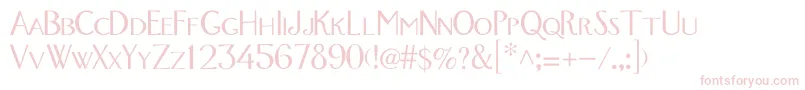 Więcej informacji o czcionce GavotteMedium Czcionka GavotteMedium – różowe czcionki