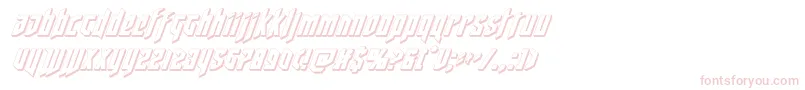 deathshead3dital Font – Pink Fonts on White Background