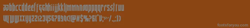 Подробнее о шрифте deathsheadcond Шрифт deathsheadcond – серые шрифты на коричневом фоне