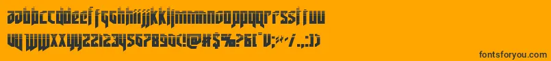 En savoir plus sur la police deathsheadhalf Police deathsheadhalf – polices noires sur fond orange