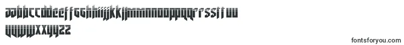 deathsheadhalf-Schriftart – sudanesische Schriften