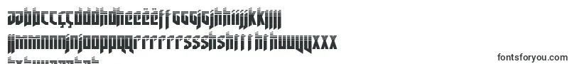 deathsheadhalf-Schriftart – nyanja Schriften