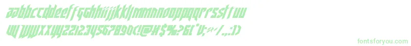 deathsheadital-Schriftart – Grüne Schriften