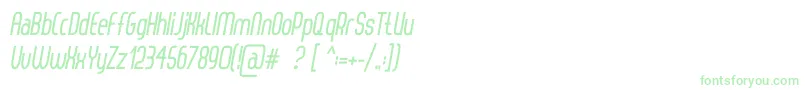 ThorupSansBoldItalic Font – Green Fonts