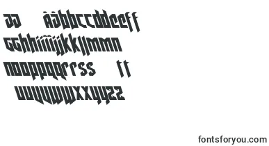 deathsheadleft font – romanian Fonts