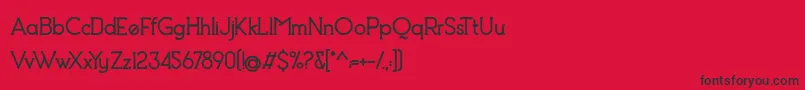 Lisätietoja Debock Heavy Personal Use-fontista Debock Heavy Personal Use-fontti – mustat fontit punaisella taustalla