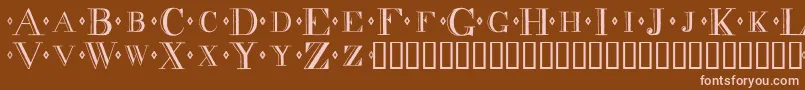 More about Decadence Font Decadence Font – Pink Fonts on Brown Background