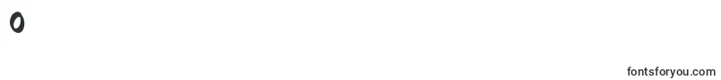 DecalkBold-Schriftart – Schriften für die Ziffer 0