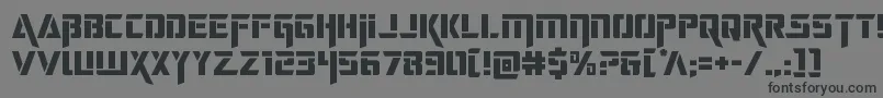 deceptibots Font – Black Fonts on Gray Background