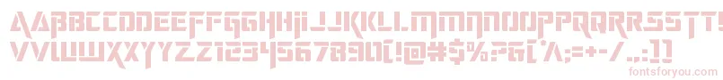 deceptibots Font – Pink Fonts on White Background