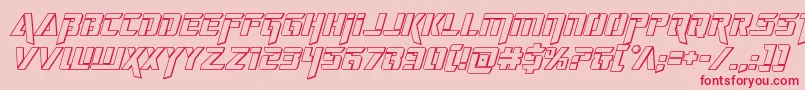fuente deceptibots3dital – Fuentes Rojas Sobre Fondo Rosa