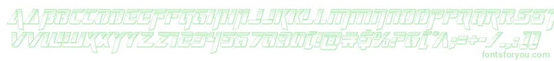 deceptibotschromiumital Font – Green Fonts