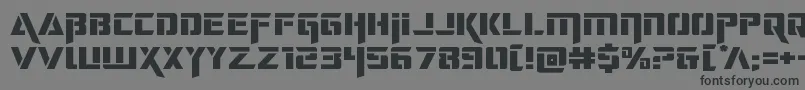 deceptibotsexpand Font – Black Fonts on Gray Background
