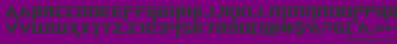 deceptibotsexpand Font – Black Fonts on Purple Background
