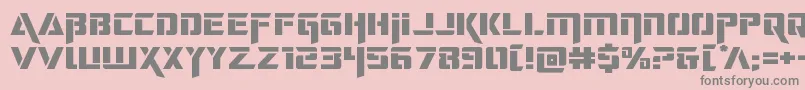 deceptibotsexpand Font – Gray Fonts on Pink Background