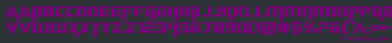 deceptibotsexpand Font – Purple Fonts on Black Background