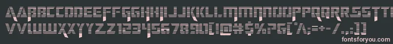 Шрифт deceptibotsgrad – розовые шрифты на чёрном фоне